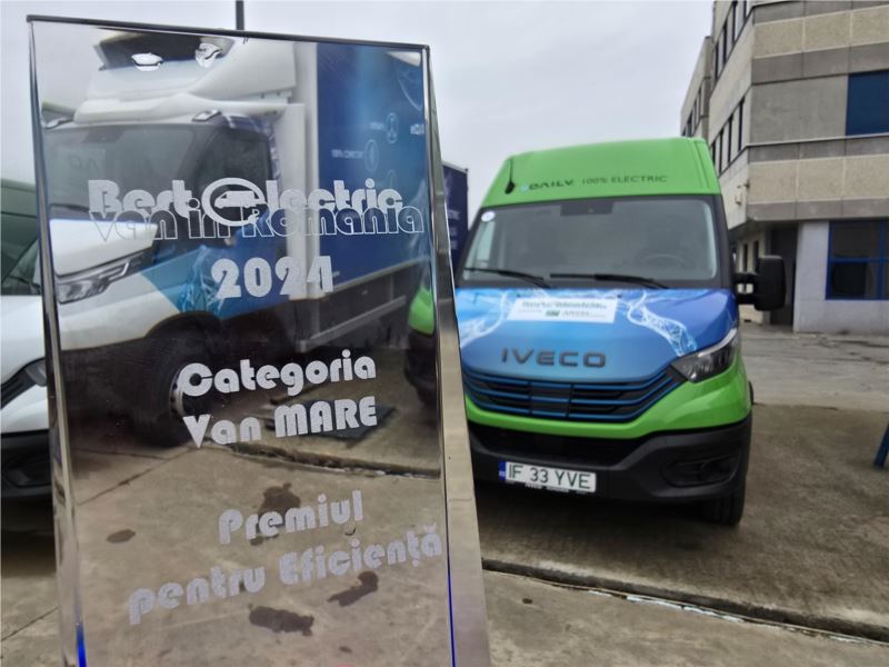 News:L’IVECO eDaily si aggiudica l’Innovation Award e l’Efficiency Award al concorso Best Electric Van 2024 